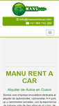 Mobile Screenshot of manurentacar.com